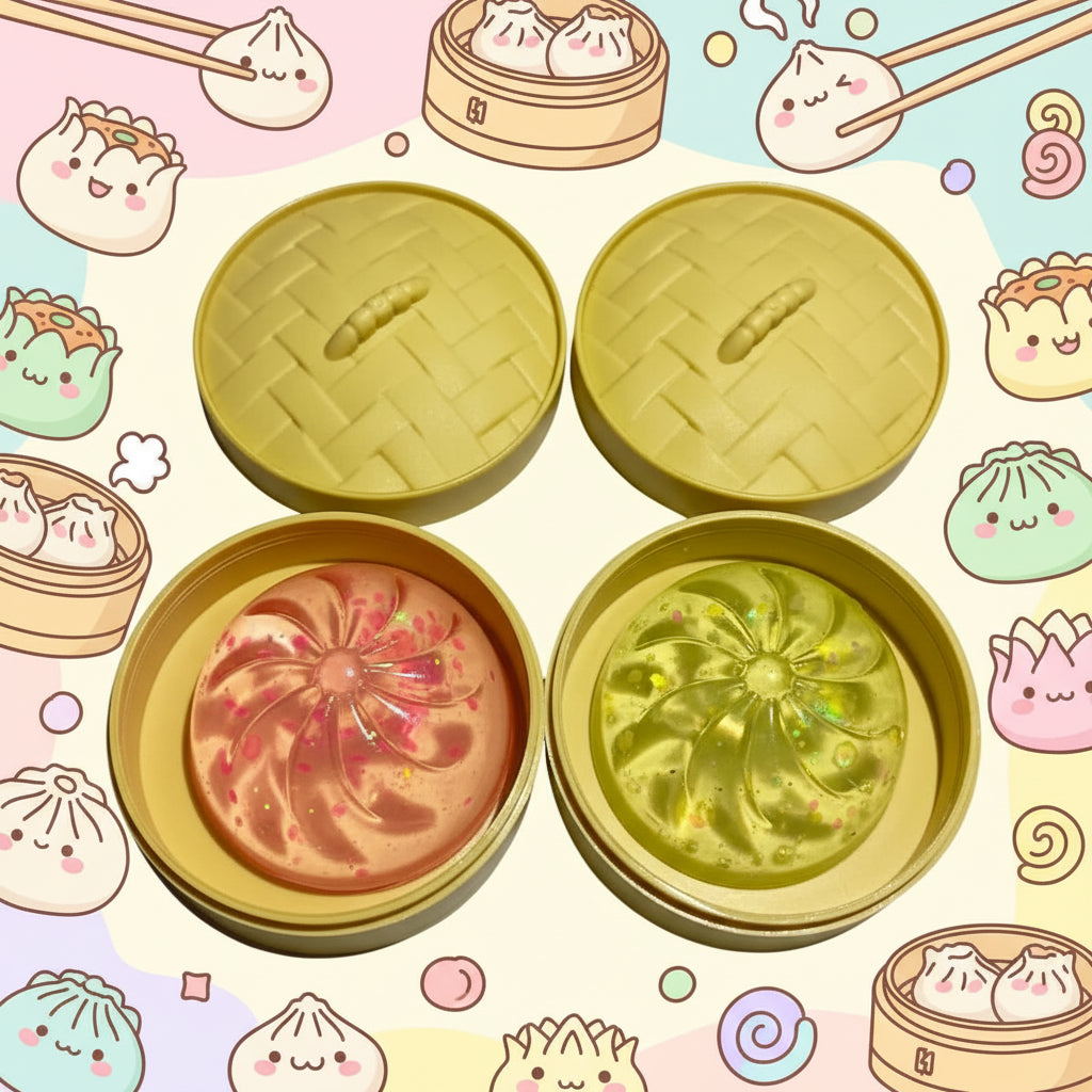 SquishyCloud Mini Glitter Dumplings