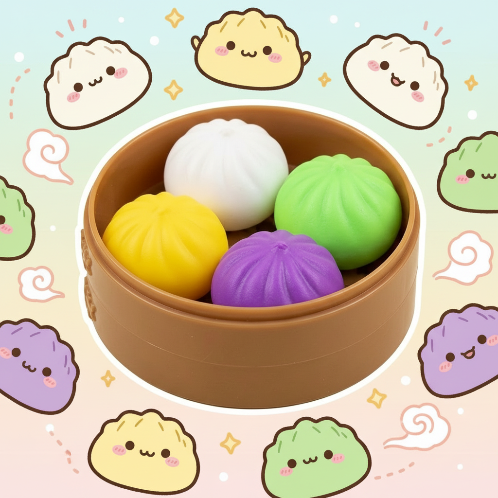 SquishyCloud 4-in-1 Mini Dumplings